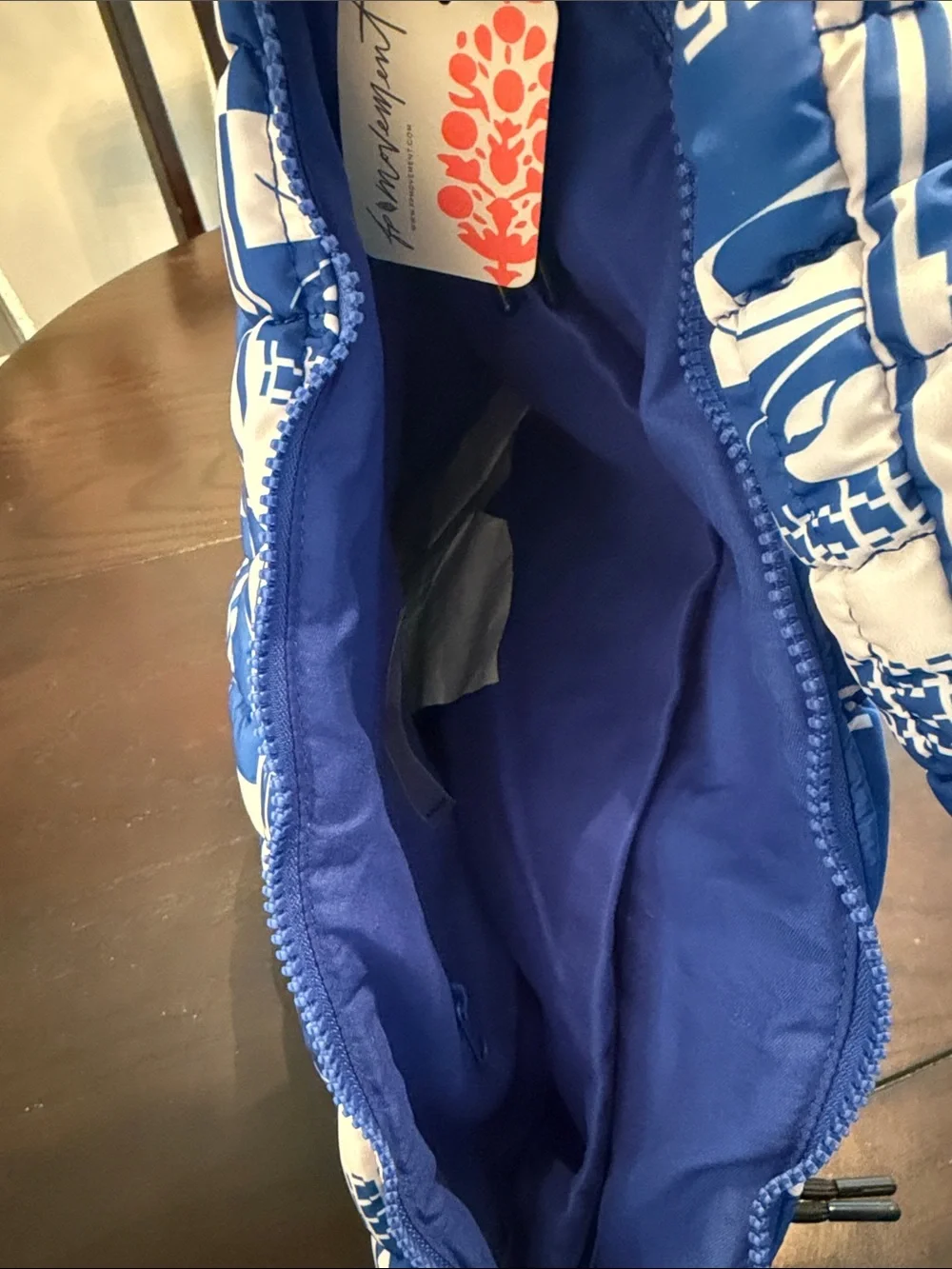 FP Movement by Free People Printed Carryall Bag in Sailing Blue